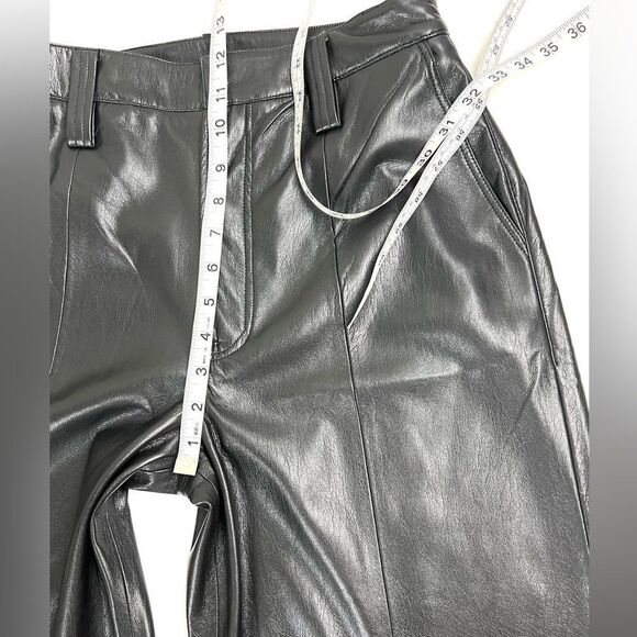 Revolve 7 For All Mankind Vegan Leather Easy Trousers - Picture 12 of 14